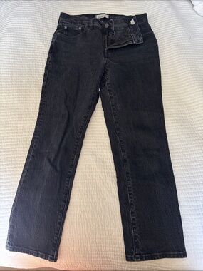 Madewell Black Mid-Rise Perfect Vintage Jean